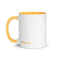 tsgabrielle® • Mug with Color Golden Yellow Inside • Ceramic • 325 ml