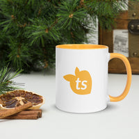 tsgabrielle® • Mug with Color Golden Yellow Inside • Ceramic • 325 ml