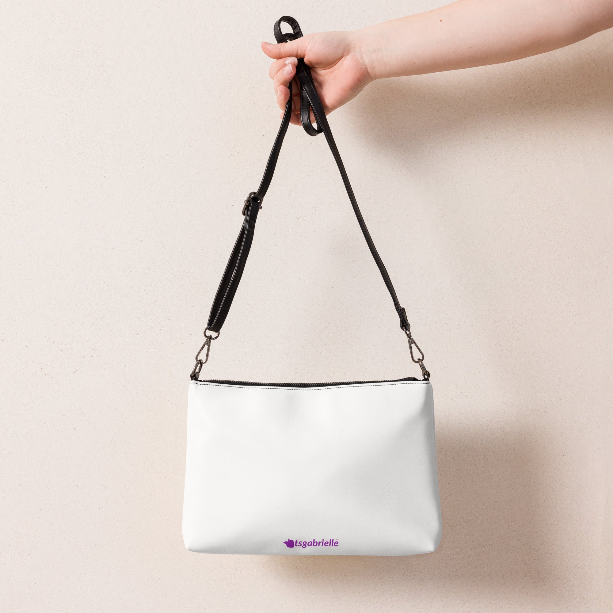 tsgabrielle® • Crossbody Bag • White • 29 cm x 20 cm •
