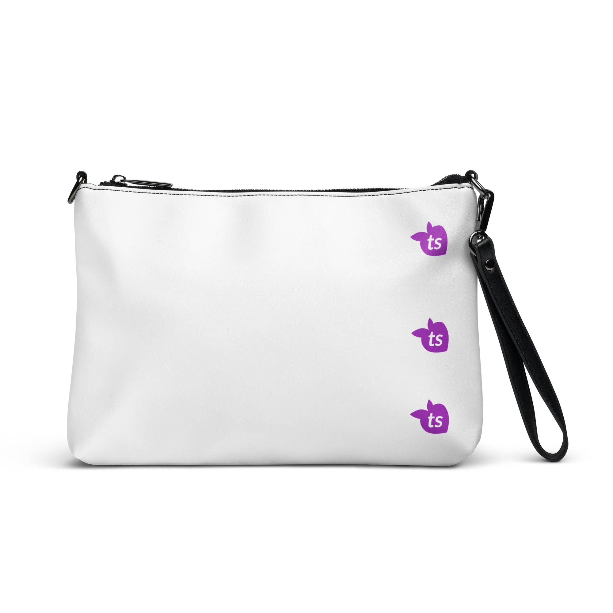 tsgabrielle® • Crossbody Bag • White • 29 cm x 20 cm • White Zipper