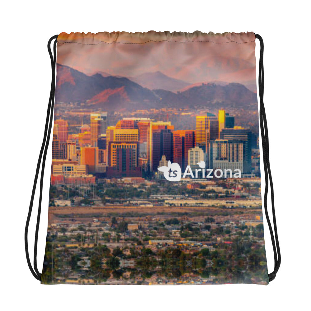 tsgabrielle® • Arizona 🌵 - Phoenix • Drawstring Bag • 15″ × 17″ •