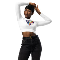 tsgabrielle® • Trans / Women's • Unicorn - Moonwhisper • Long-Sleeve Crop Top