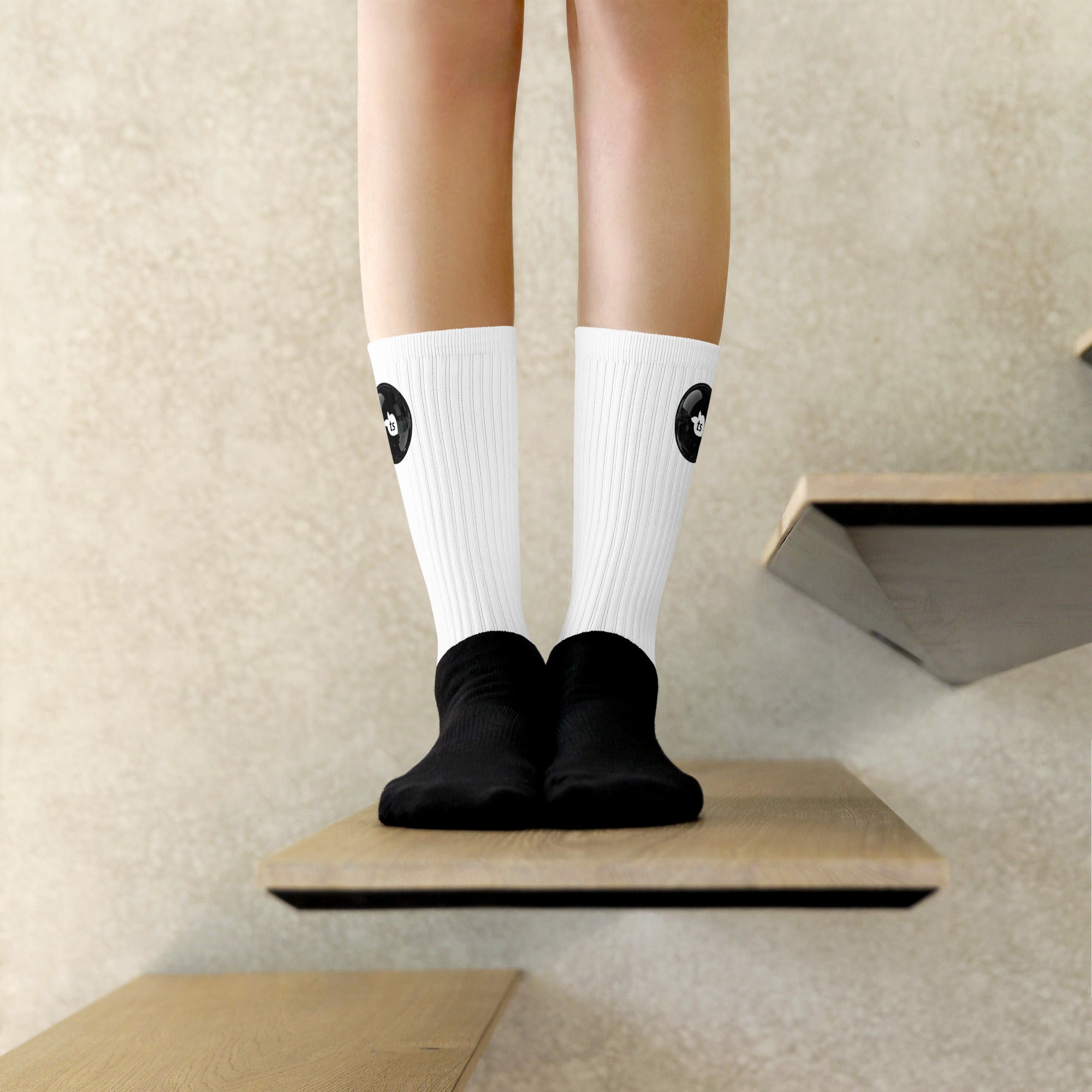 tsgabrielle® • For Her 👗 • Socks • Black Peach •