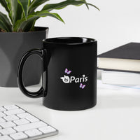 tsgabrielle® • Paris • Glossy Mug • Black • Ceramic • 2 Sizes •