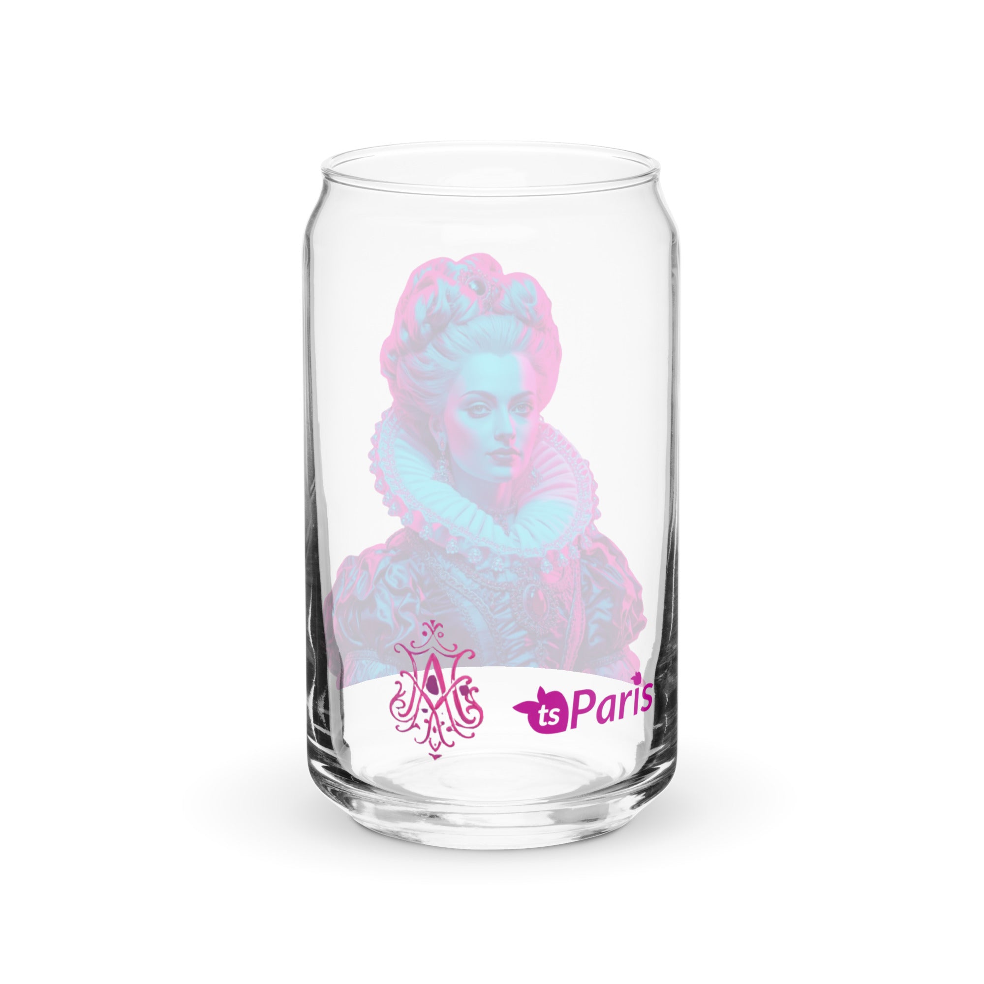tsgabrielle® • Paris - Marie Antoinette • Can-Shaped Glass • 20 oz • 2 Options •