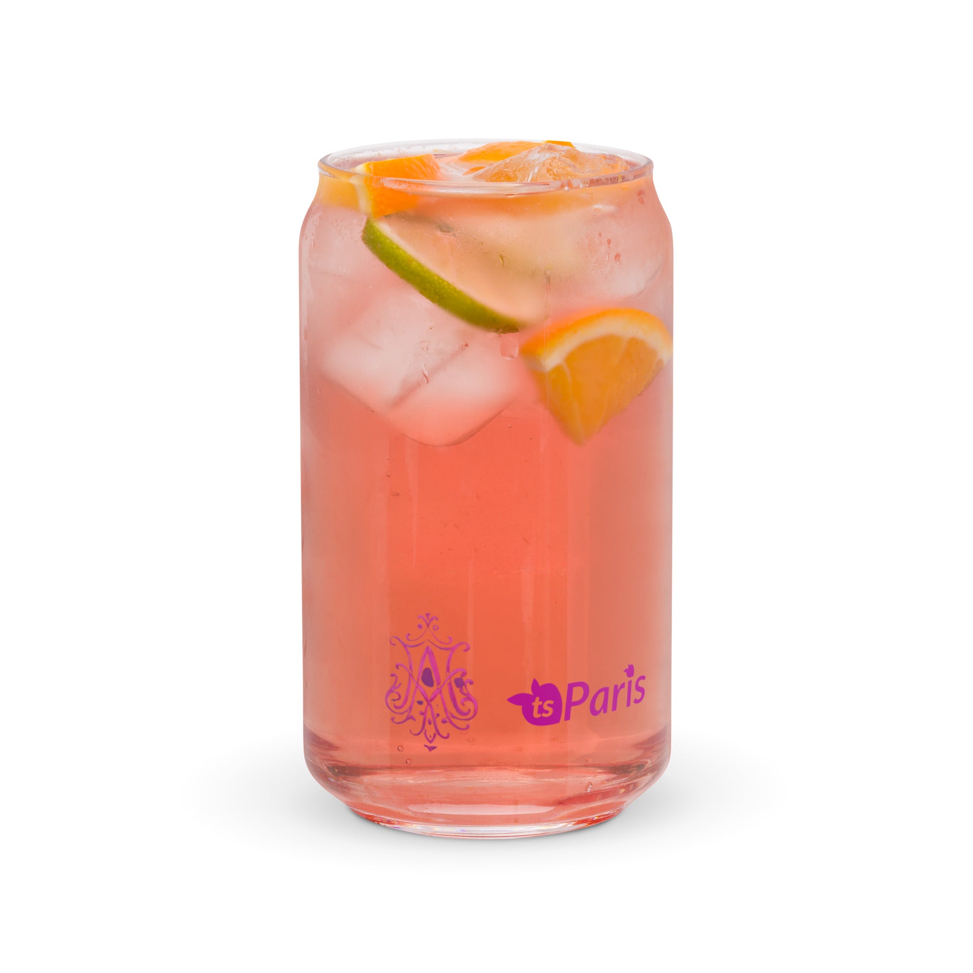 tsgabrielle® • Paris - Marie Antoinette • Can-Shaped Glass • 20 oz • 2 Options •