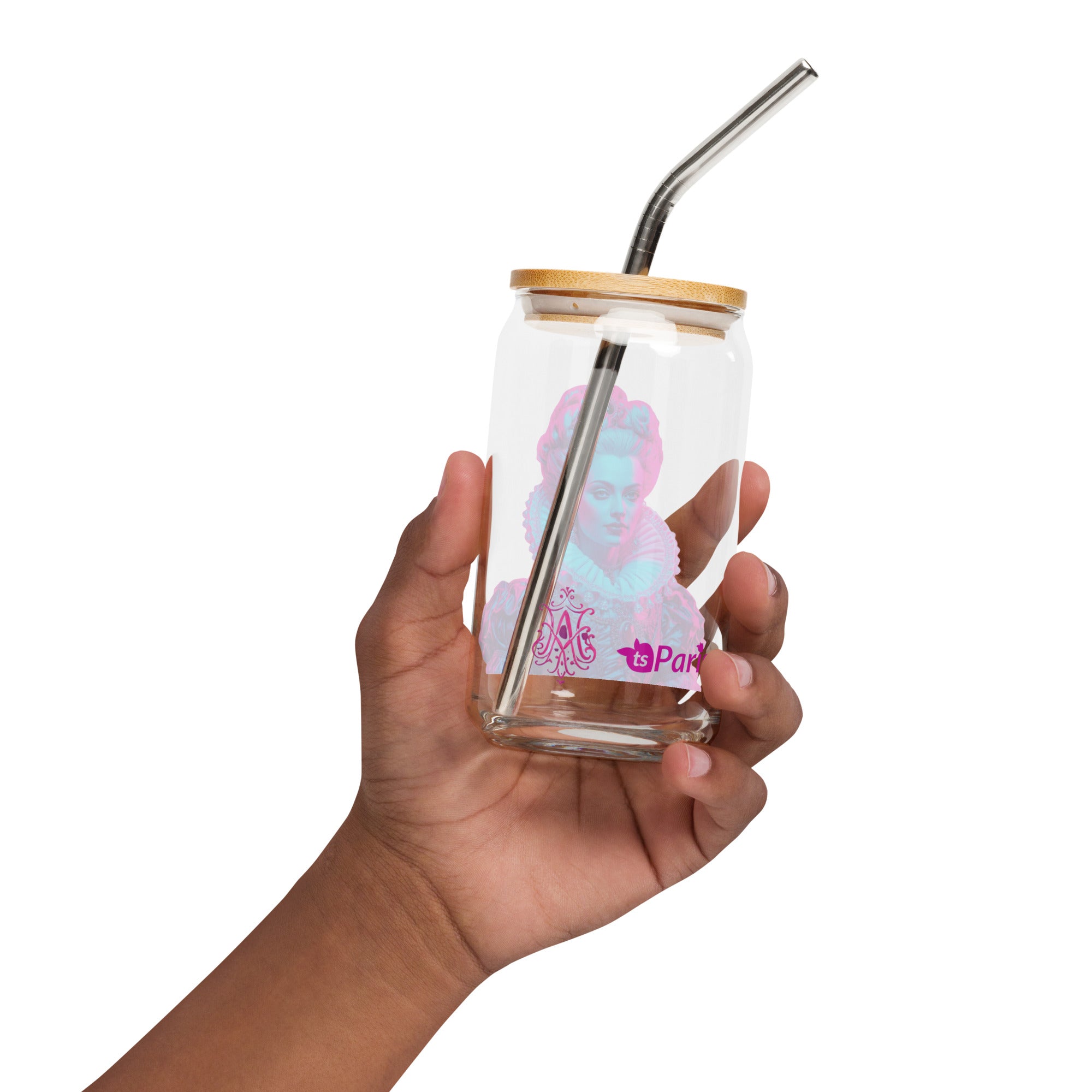 tsgabrielle® • Paris - Marie Antoinette • Can-Shaped Glass • 20 oz • 2 Options •