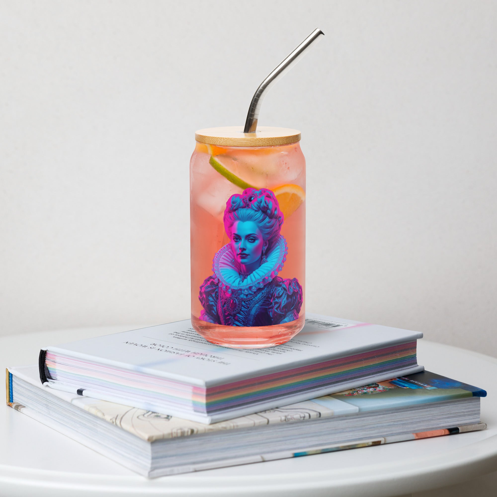 tsgabrielle® • Paris - Marie Antoinette • Can-Shaped Glass • 20 oz • 2 Options •