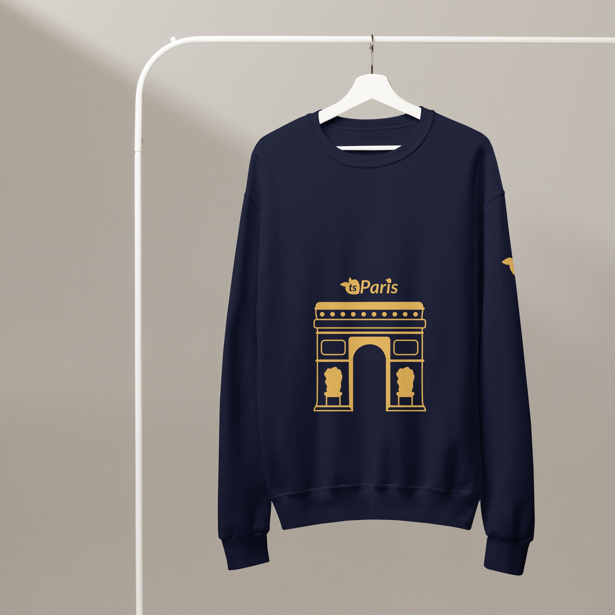 tsgabrielle® • For Him 👔 • Paris - Arc de Triomphe • Crew Neck Sweatshirt • J. Navy •