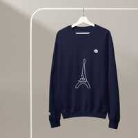 tsgabrielle® • For Her 👗 • Paris - La Tour Eiffel • Crew Neck Sweatshirt •