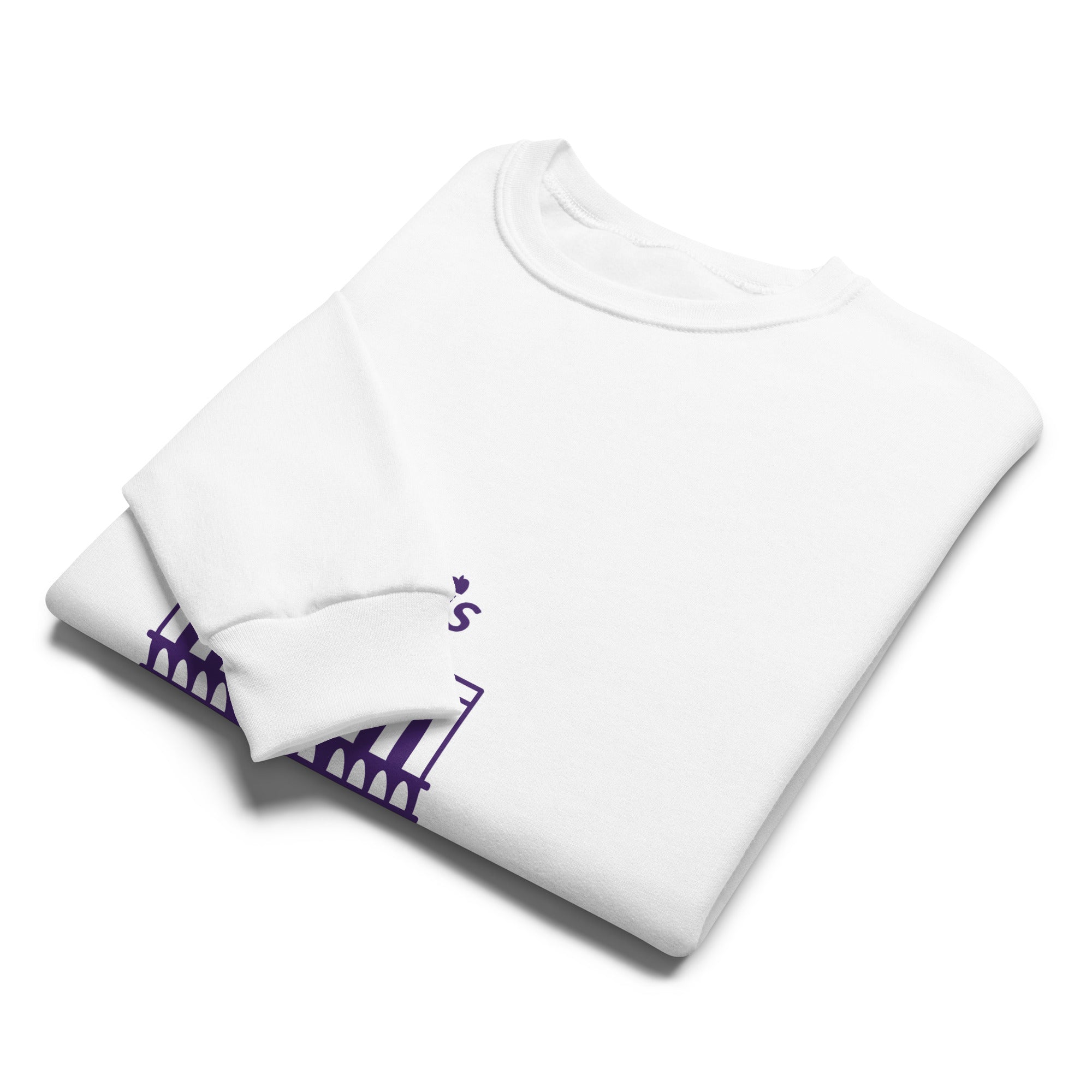 tsgabrielle® • For Him 👔 • Paris - Notre-Dame Cathedral • Crew Neck Sweatshirt • White •