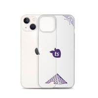 tsgabrielle® • Paris - The Louvre Pyramid • Clear Case Compatible with iPhone® • Latest Models •
