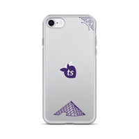 tsgabrielle® • Paris - The Louvre Pyramid • Clear Case Compatible with iPhone® • Latest Models • iPhone SE Clear Back cover