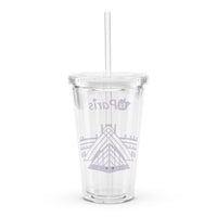 tsgabrielle® • Paris - The Louvre Pyramid • Plastic Tumbler • Clear • 590 ml