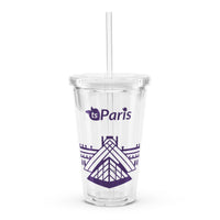 tsgabrielle® • Paris - The Louvre Pyramid • Plastic Tumbler • Clear • 590 ml