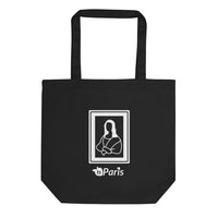 tsgabrielle® • Paris - Da Vinci • Tote Bag • Black • 100% Cotton Organic • Black One size Organic Cotton