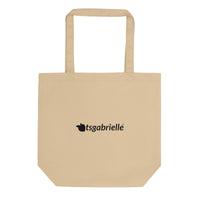 tsgabrielle® • Eco Tote Bag • Oyster • 100% Organic Cotton •