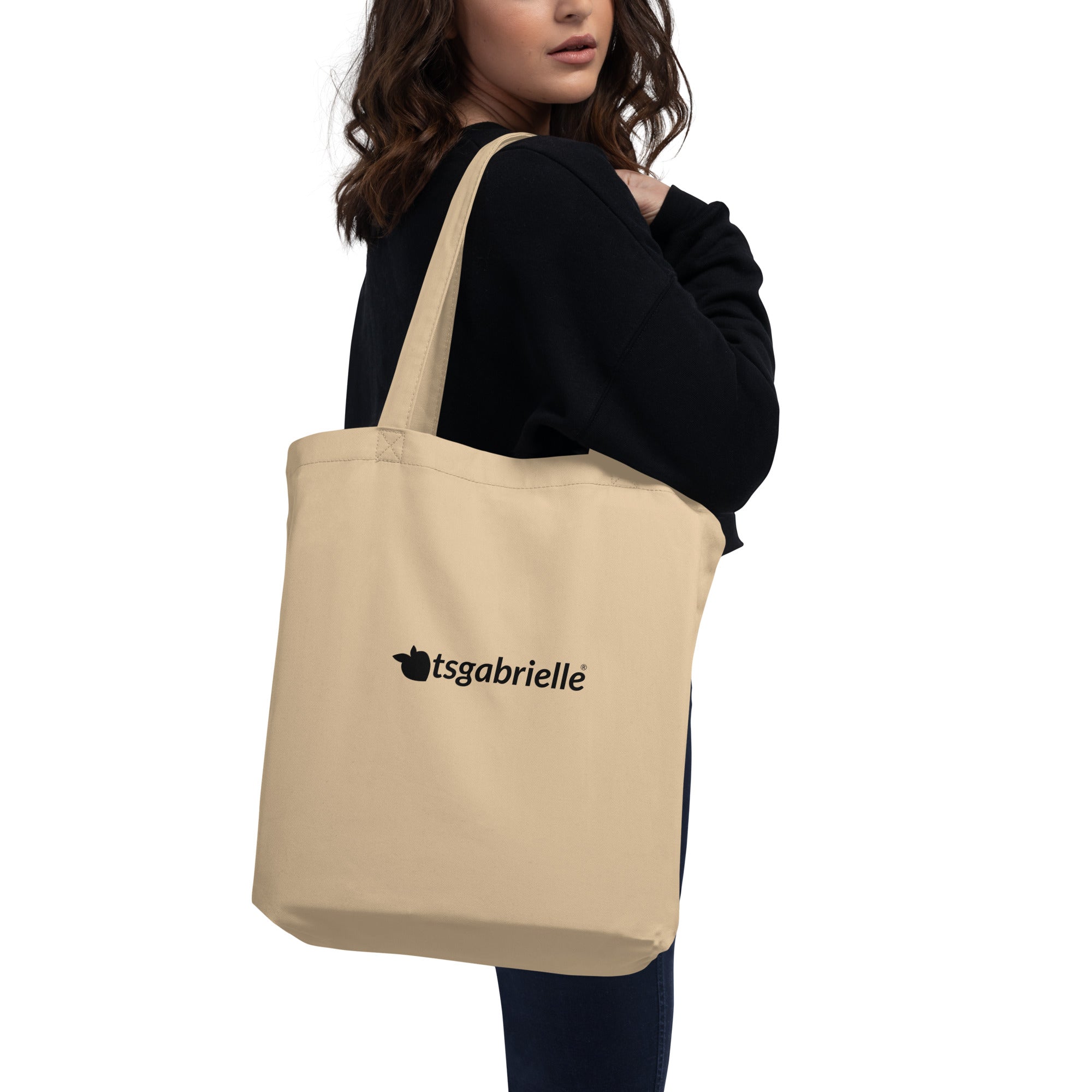 tsgabrielle® • Eco Tote Bag • Oyster • 100% Organic Cotton •