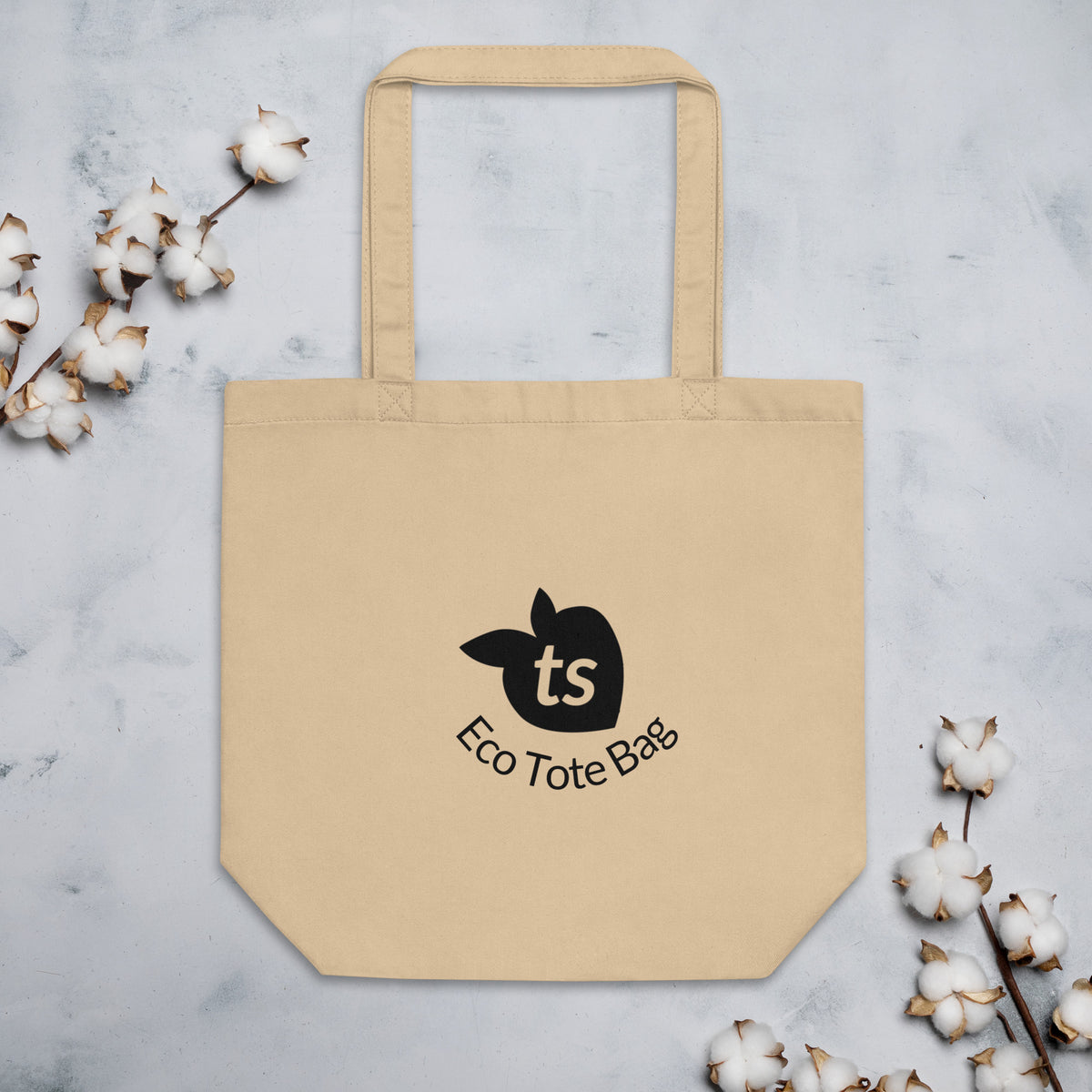 tsgabrielle® • Eco Tote Bag • Oyster • 100% Organic Cotton •