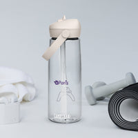 CamelBak® Eddy® by tsgabrielle® • Paris - La Tour Eiffel • Sports Water Bottle • Flip Straw • Clear • 739 ml •