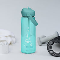 CamelBak® Eddy® by tsgabrielle® • Paris - La Tour Eiffel • Sports Water Bottle • Flip Straw • 4 Colors • 25 oz •