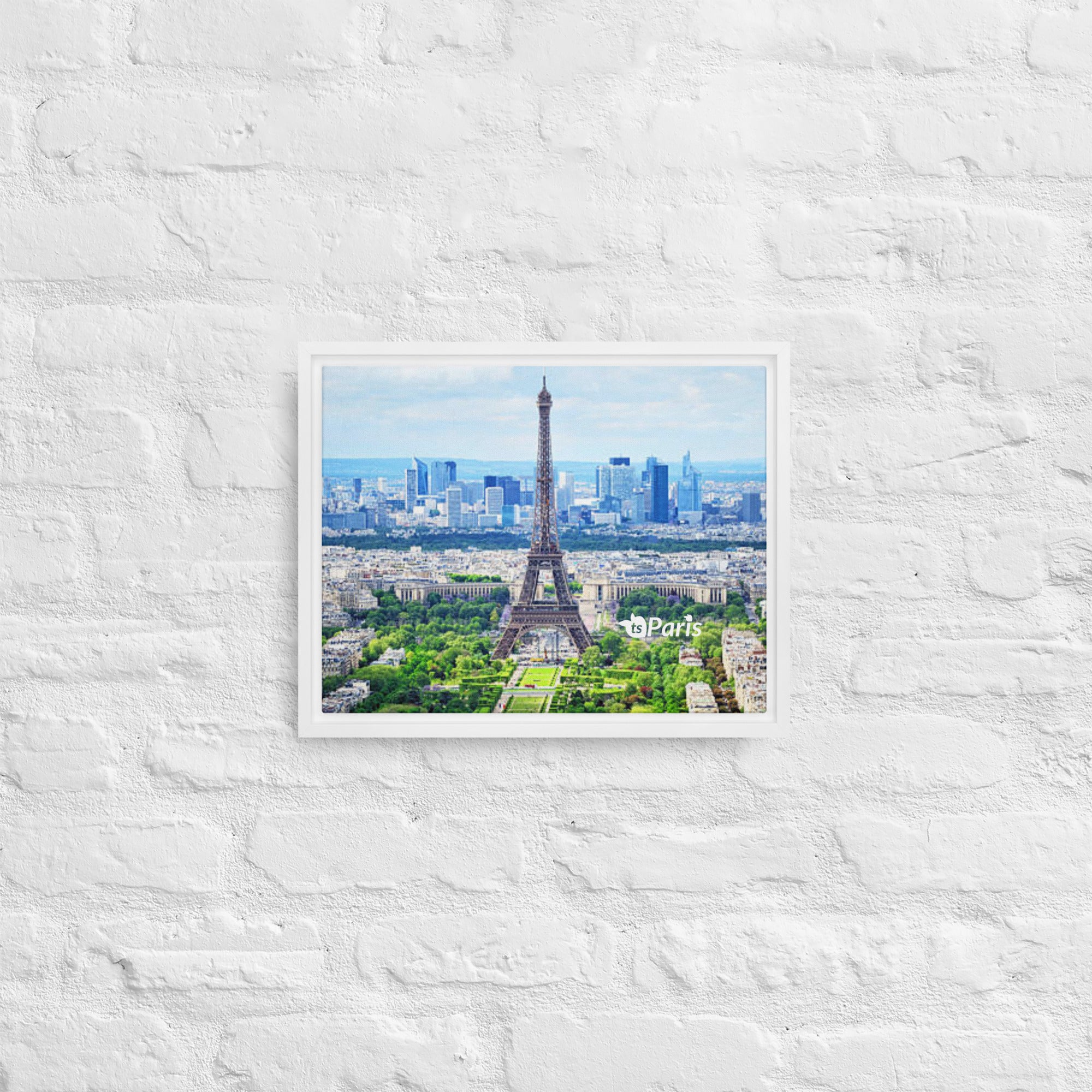tsgabrielle® • Paris - La Tour Eiffel • Framed Canvas • 28 x 36 cm