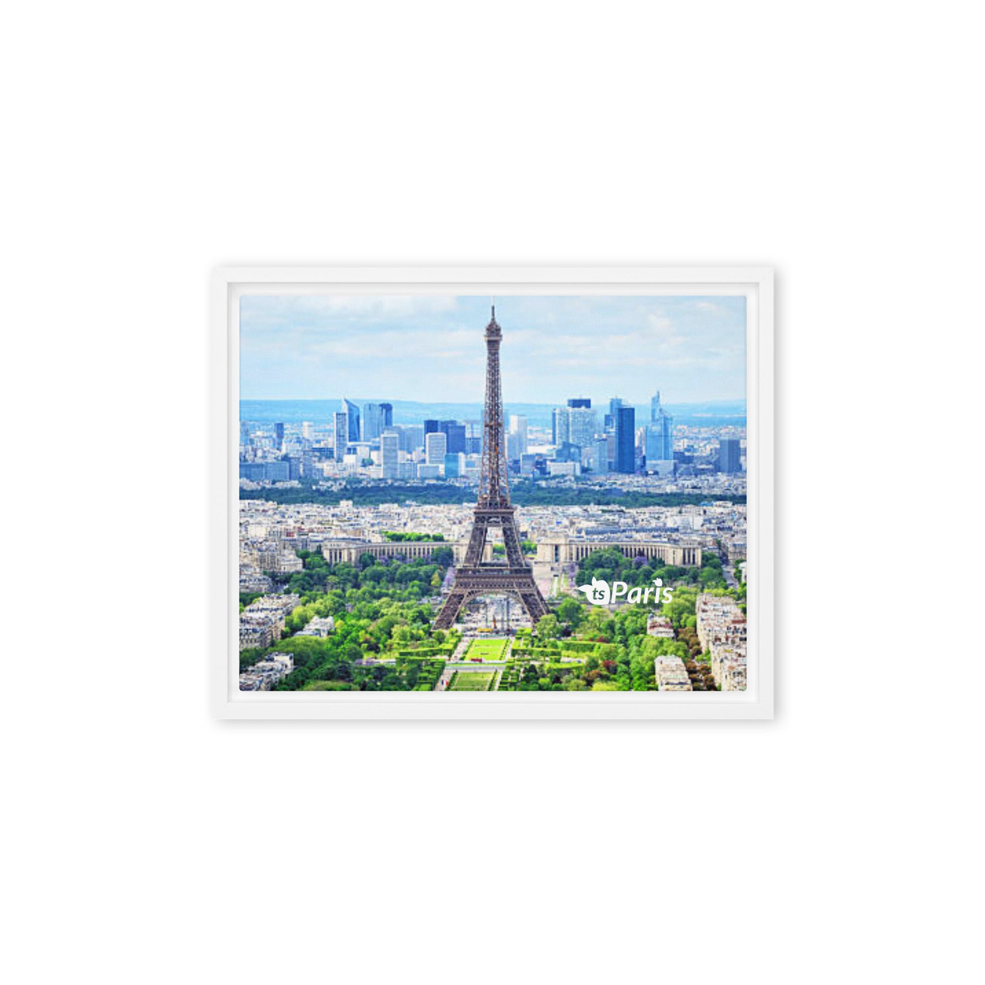 tsgabrielle® • Paris - La Tour Eiffel • Framed Canvas • 28 x 36 cm