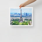 tsgabrielle® • Paris - La Tour Eiffel • Framed Canvas • 28 x 36 cm
