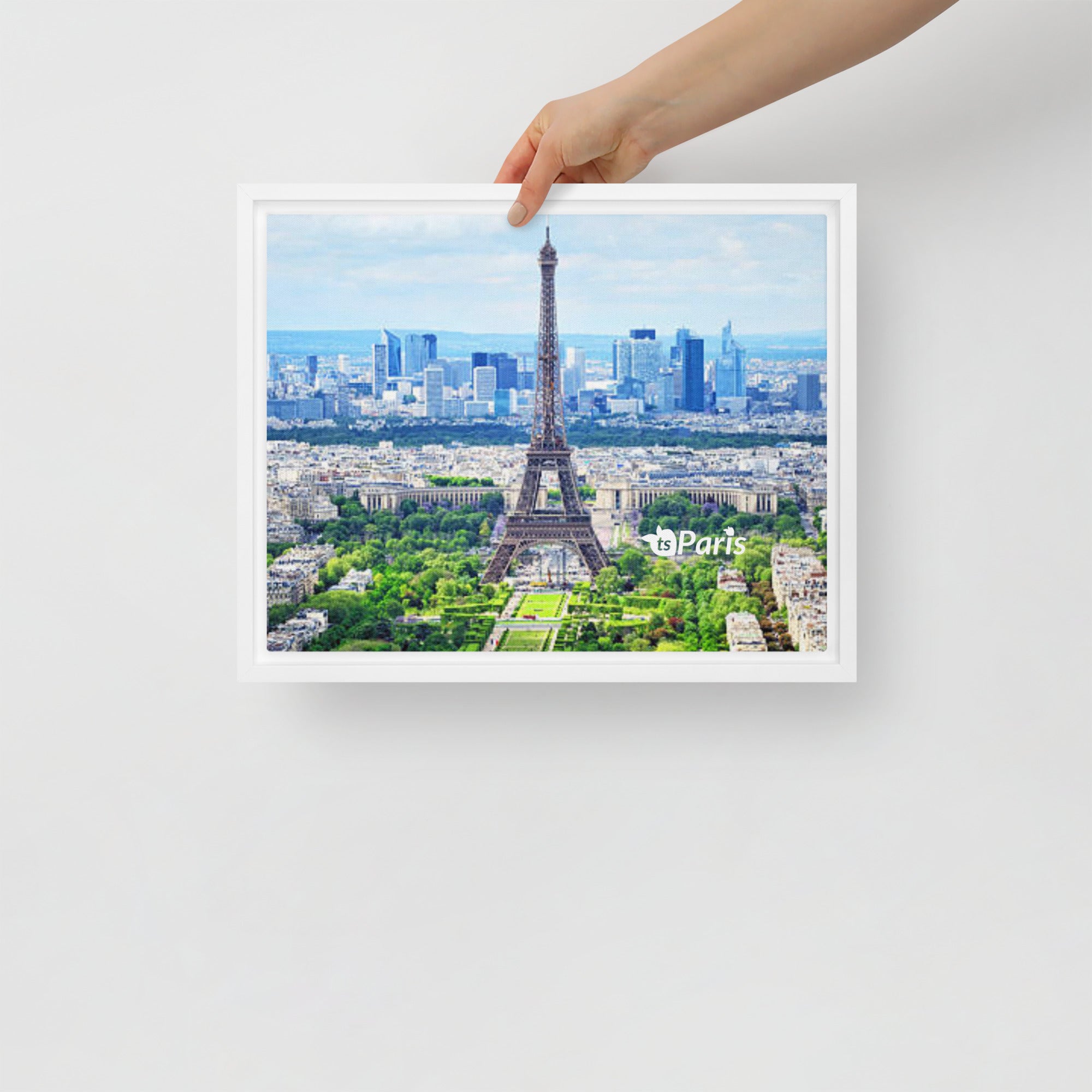 tsgabrielle® • Paris - La Tour Eiffel • Framed Canvas • 28 x 36 cm