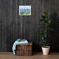 tsgabrielle® • Paris - La Tour Eiffel • Framed Canvas • 28 x 36 cm
