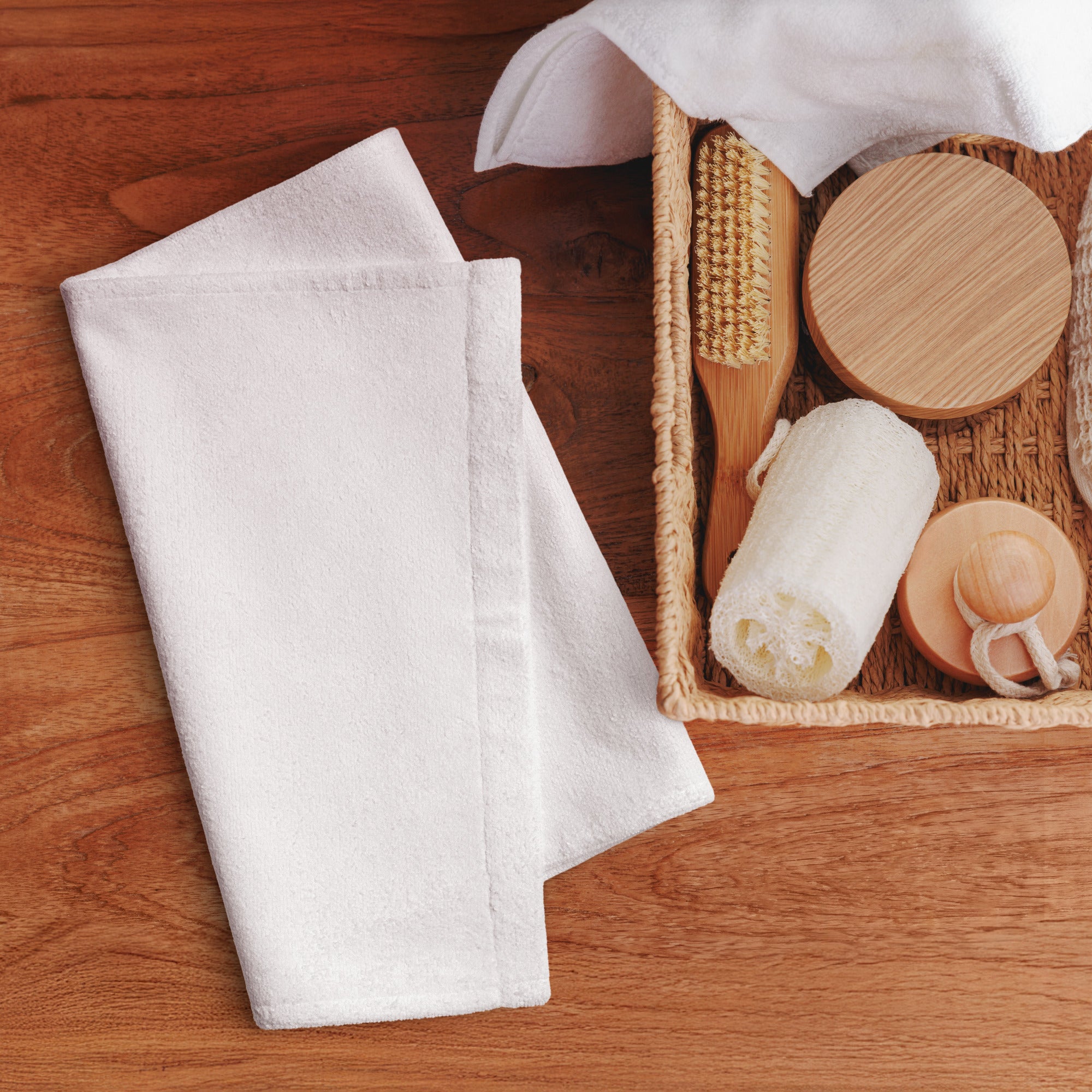 tsgabrielle® • Hand Towel • White • 40.6 x 71.1 cm
