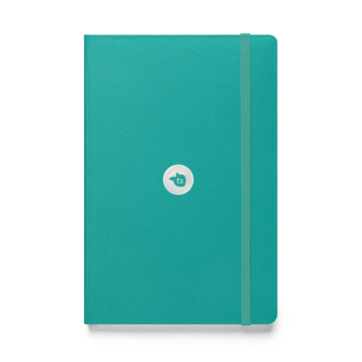 JournalBook® by tsgabrielle • Hardcover Bound Notebook • 8 Colors • Turquoise Lined Beige