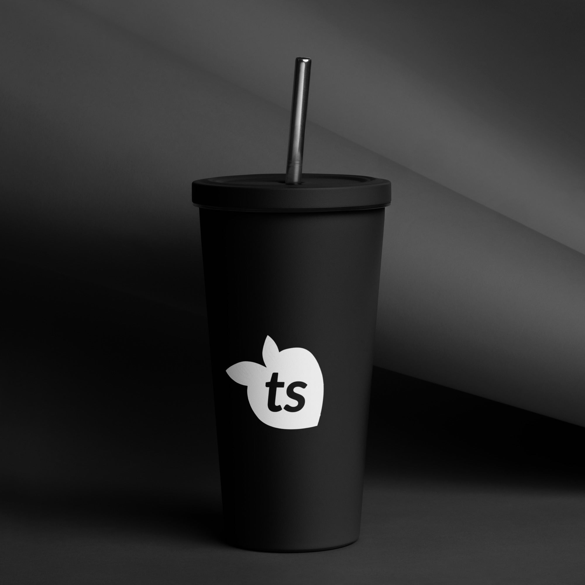 tsgabrielle® • Tumbler • Stainless Steel • Black • 20 oz •