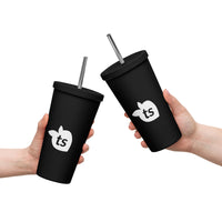 tsgabrielle® • Tumbler • Stainless Steel • Black • 20 oz •