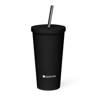 tsgabrielle® • Tumbler • Stainless Steel • Black • 20 oz •