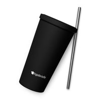 tsgabrielle® • Tumbler • Stainless Steel • Black • 20 oz •