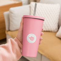 tsgabrielle® • Tumbler • Stainless Steel • Pink • 20 oz •