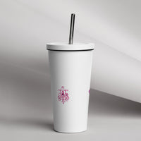 tsgabrielle® • Paris - Marie Antoinette • Tumbler • Stainless Steel • White • 20 oz •