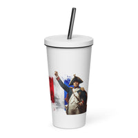 tsgabrielle® • Paris - Napoleon Bonaparte • Tumbler • Stainless Steel • White • 20 oz •