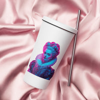 tsgabrielle® • Paris - Marie Antoinette • Tumbler • Stainless Steel • White • 20 oz •