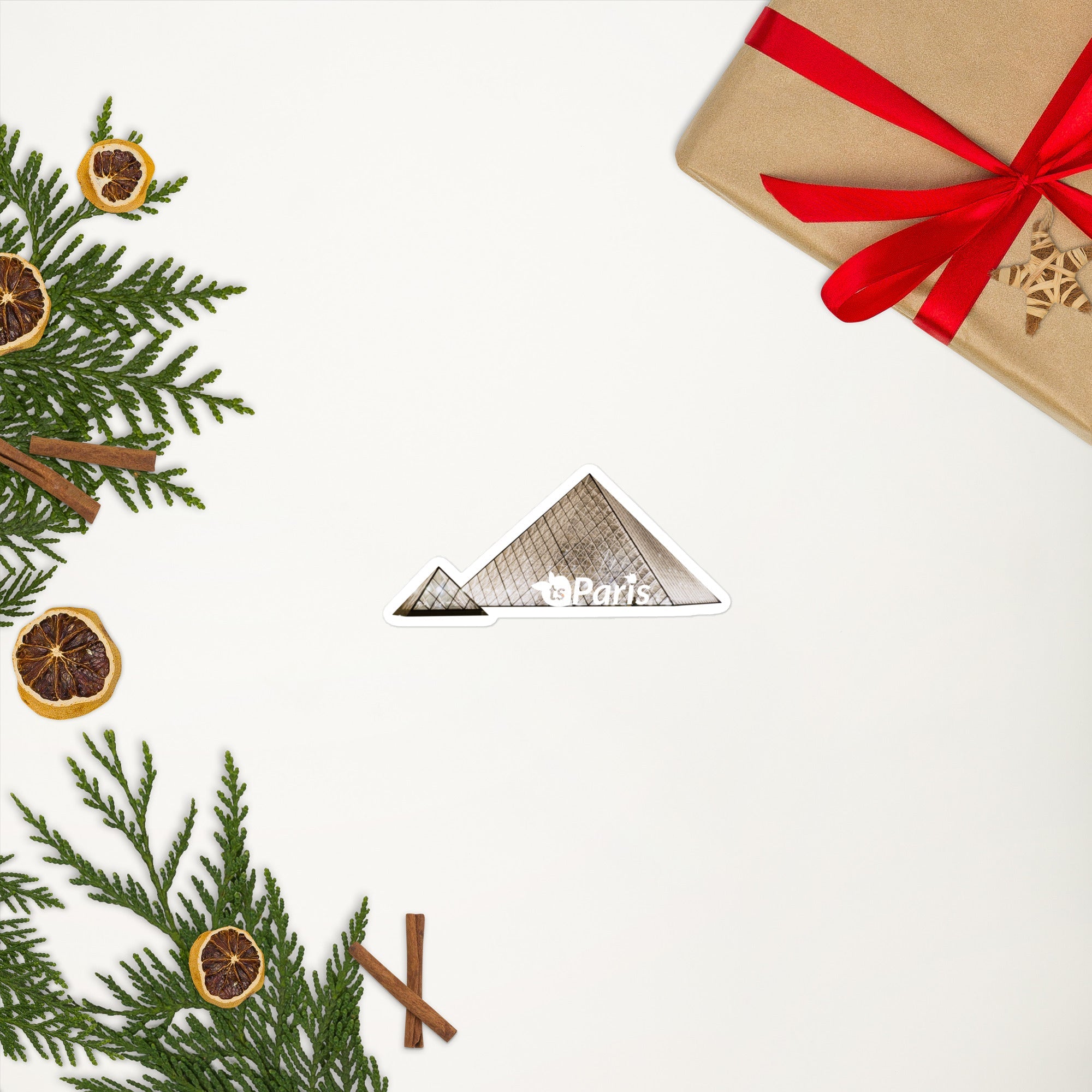 tsgabrielle® • Paris - The Louvre Pyramid • Bubble-Free Sticker • 3 Sizes •