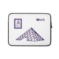 tsgabrielle® • Paris - The Louvre Pyramid • Laptop Sleeve • 2 Sizes - 13" and 15"