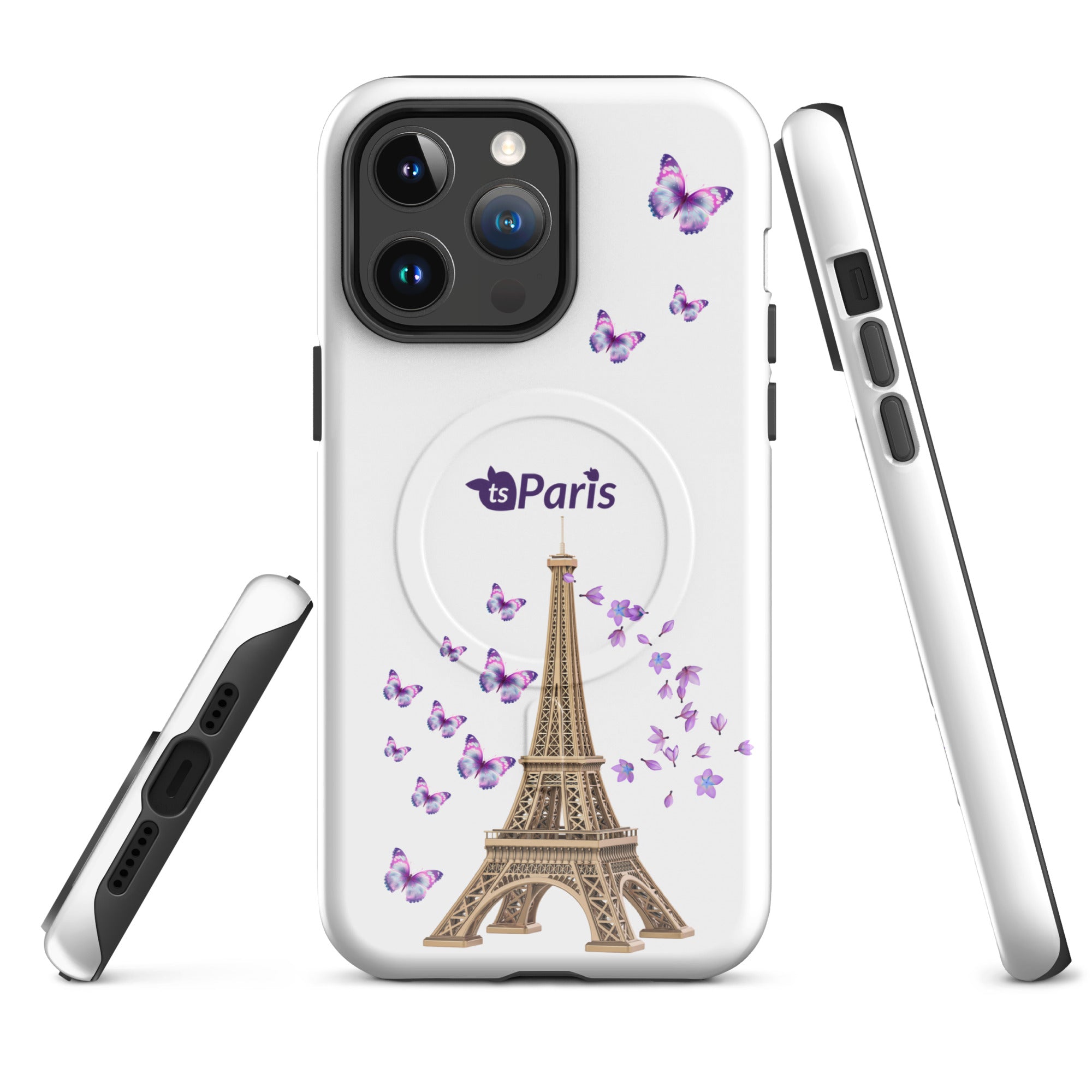 tsgabrielle® • Paris - La Tour Eiffel • Tough Case Compatible with iPhone® • MagSafe® • Latest Models •