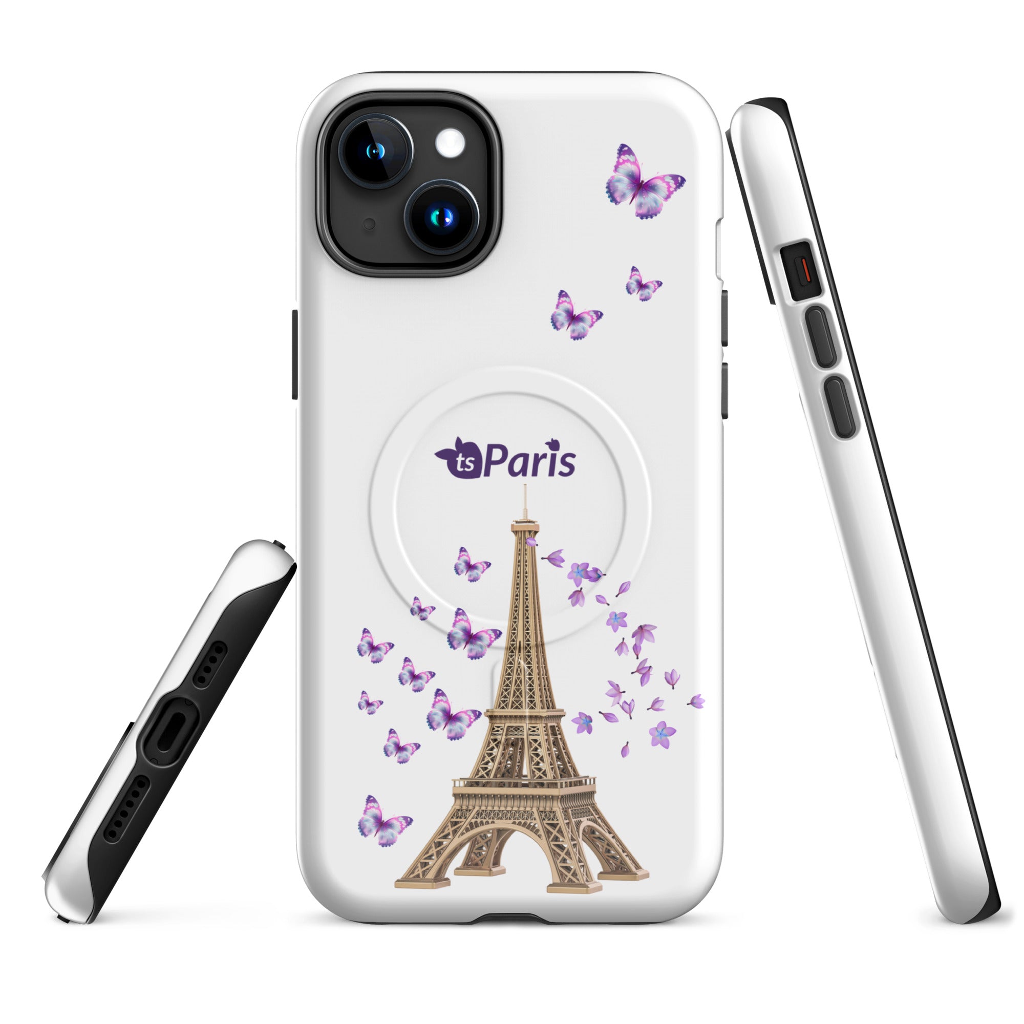 tsgabrielle® • Paris - La Tour Eiffel • Tough Case Compatible with iPhone® • MagSafe® • Latest Models •