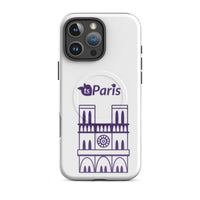 tsgabrielle® • Paris - Notre-Dame Cathedral • Tough Case Compatible with iPhone® • White • MagSafe® • Latest Models • iPhone 16 Pro Max White Back cover