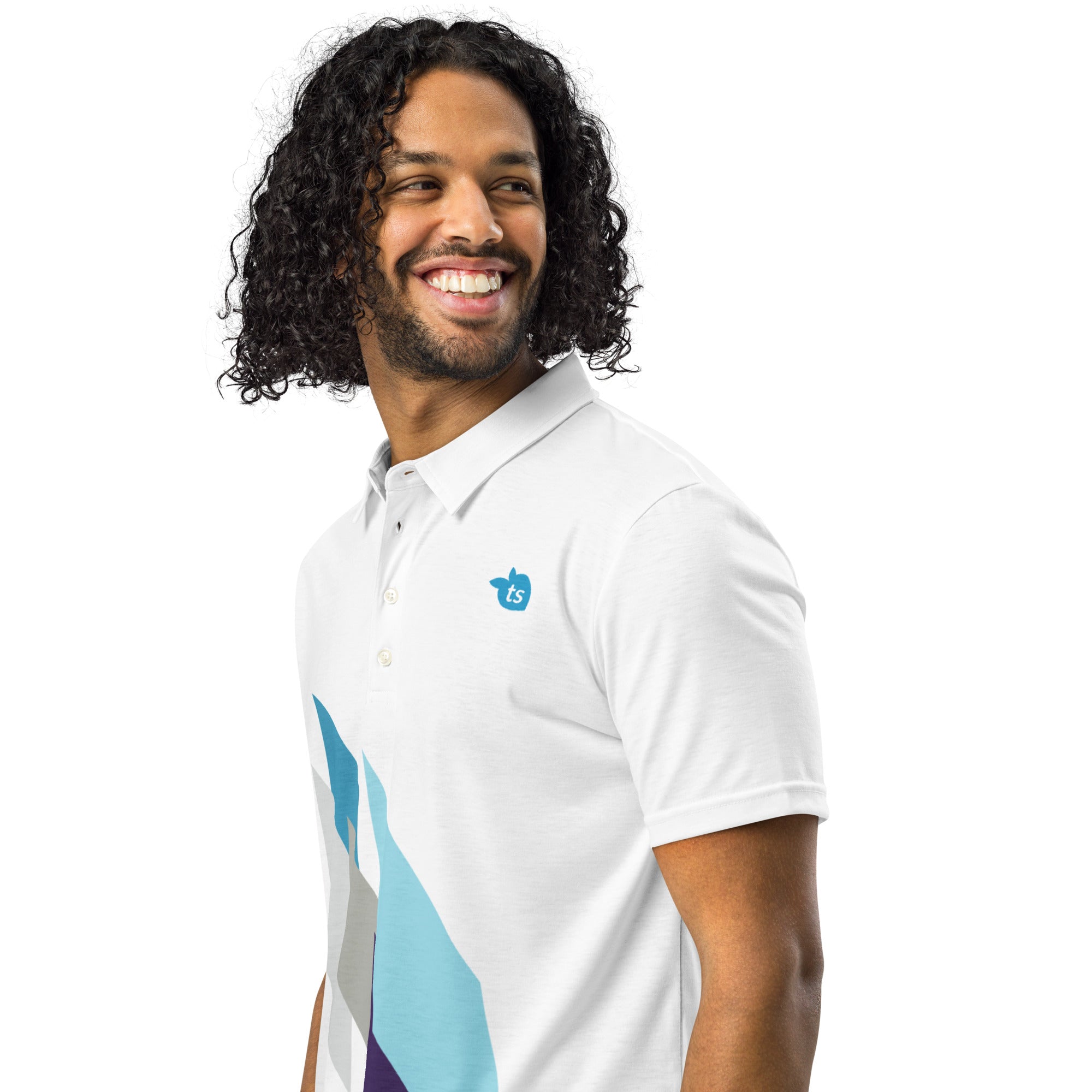 tsgabrielle® • For Him 👔 • Crystal Skies • Slim Fit Polo •