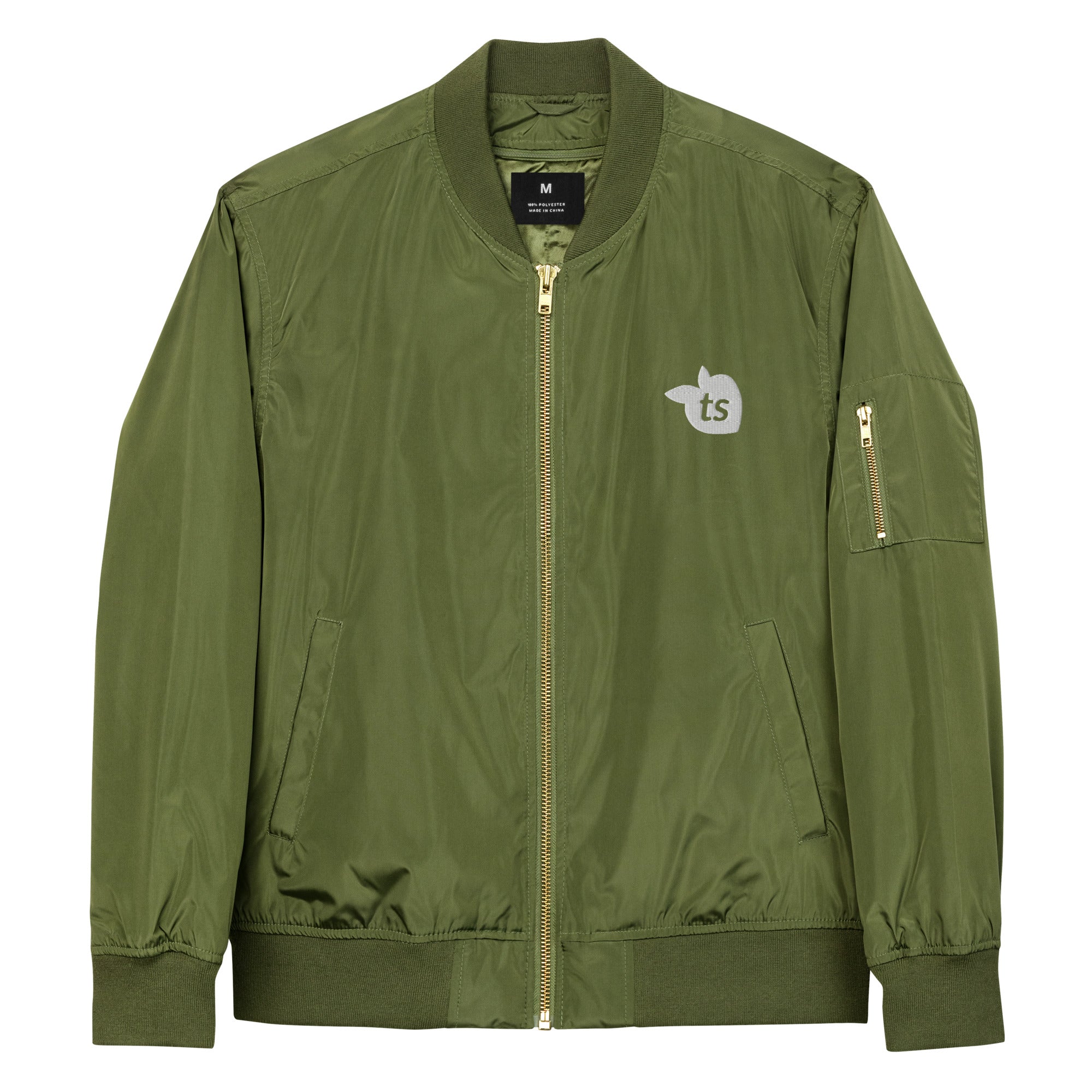 tsgabrielle® • Men's • Premium Bomber Jacket • Army