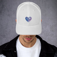 tsgabrielle® • TransLove • Trucker Cap • White