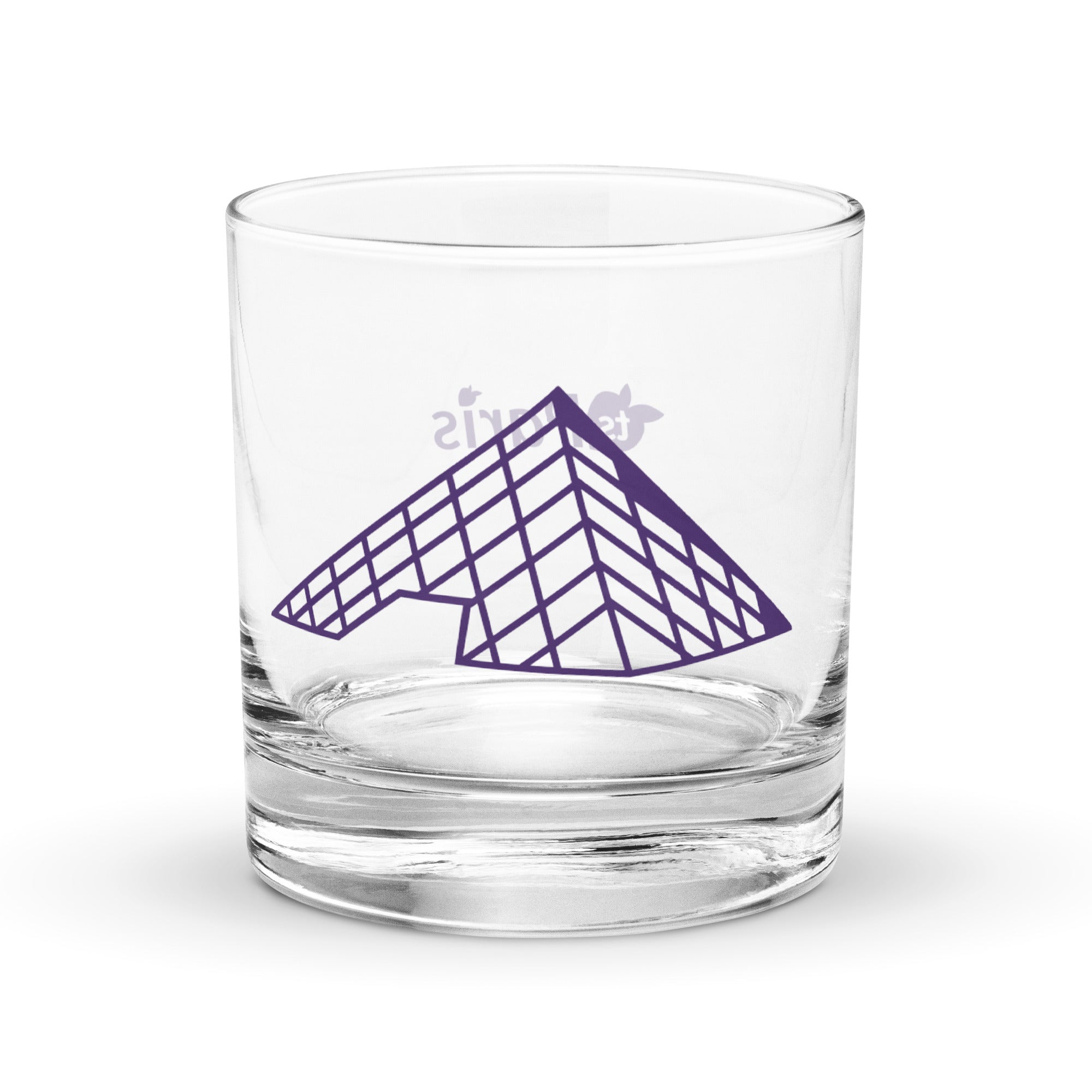 tsgabrielle® • Paris - The Louvre Pyramid • Rocks Glass • 311 ml