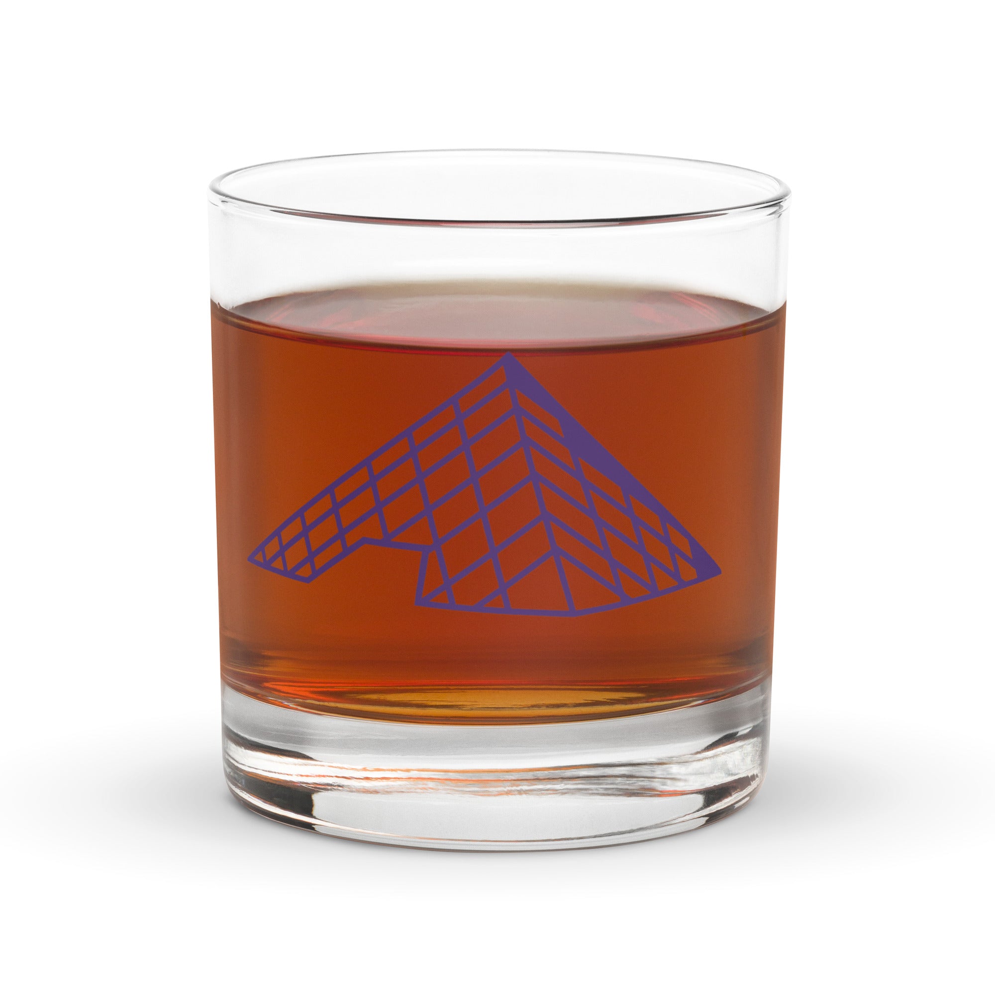 tsgabrielle® • Paris - The Louvre Pyramid • Rocks Glass • 311 ml